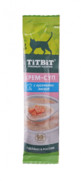 Фото Titbit крем-суп для кошек с кусочками лосося